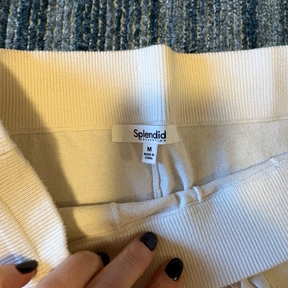 Splendid White Pants and Top Set - Picture 2 of 3